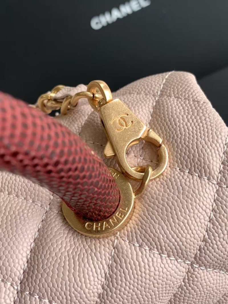 Ch**el top handle bags